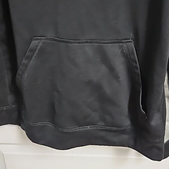 Nike Therma-fit hooded sweatshirt hoodie - black & gray - Men's L - Picture 5 of 12